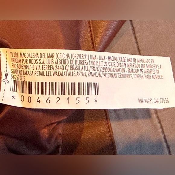 Forever 21 Tan Faux Leather Blazer - Picture 7 of 10